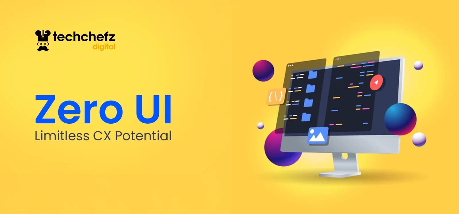 Zero UI Concept Illustration for Limitless CX Potential