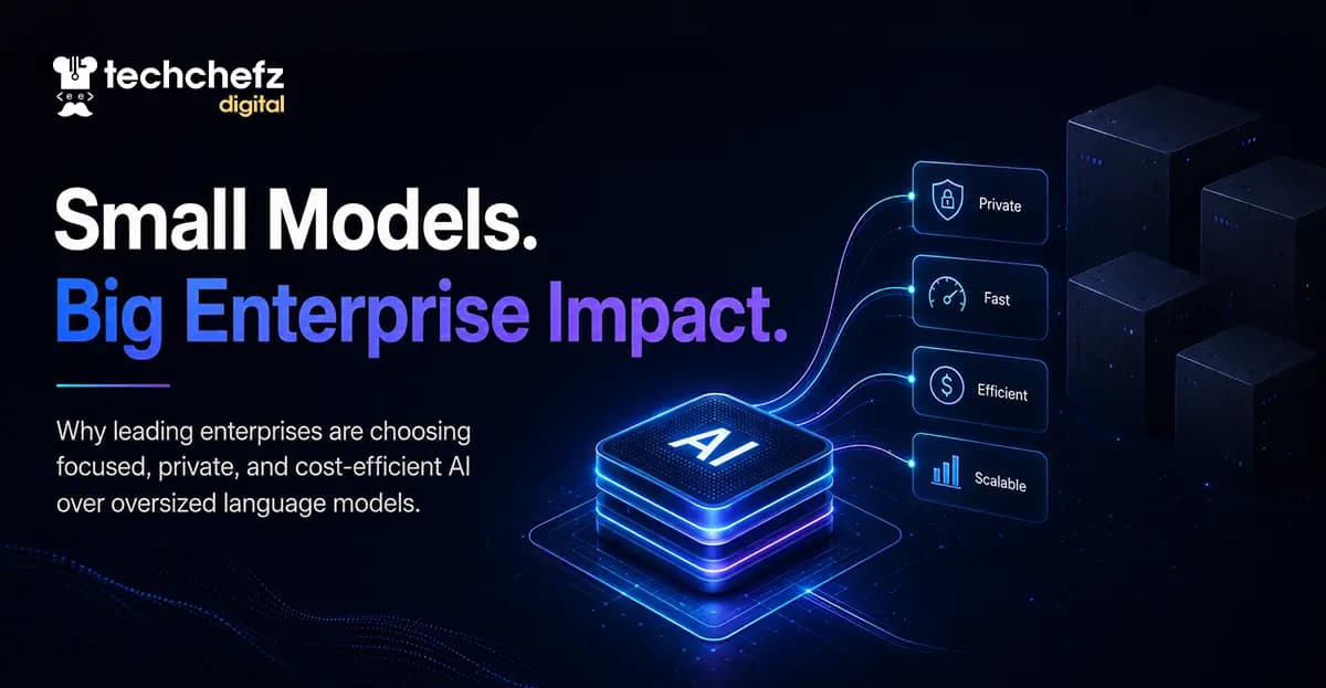 Small language models helping enterprises achieve secure, cost-efficient AI